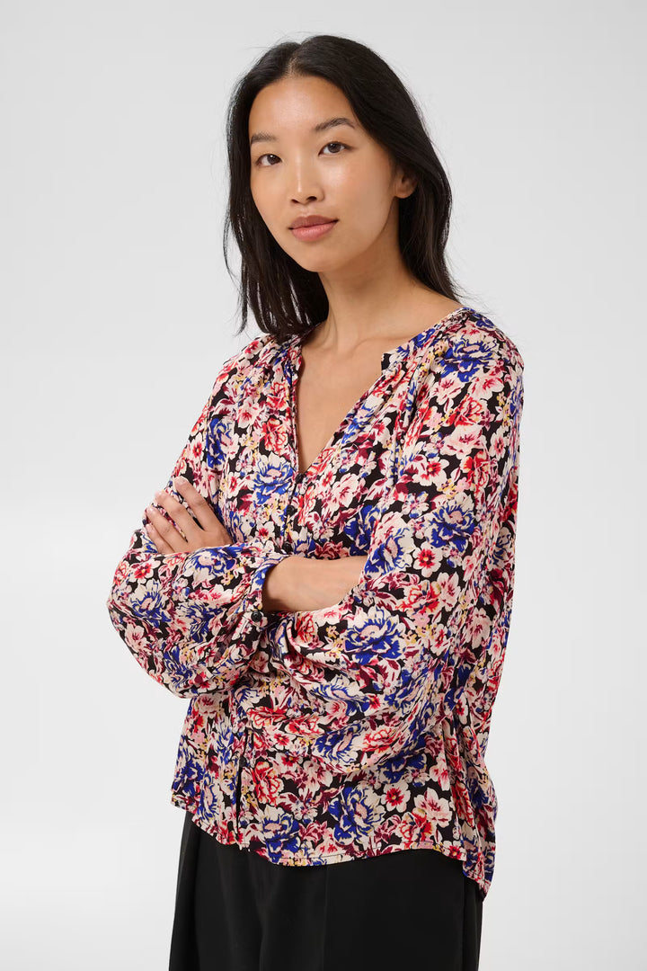 DOAA BLOUSE (MULTI FLOWER PRINT) - PART TWO