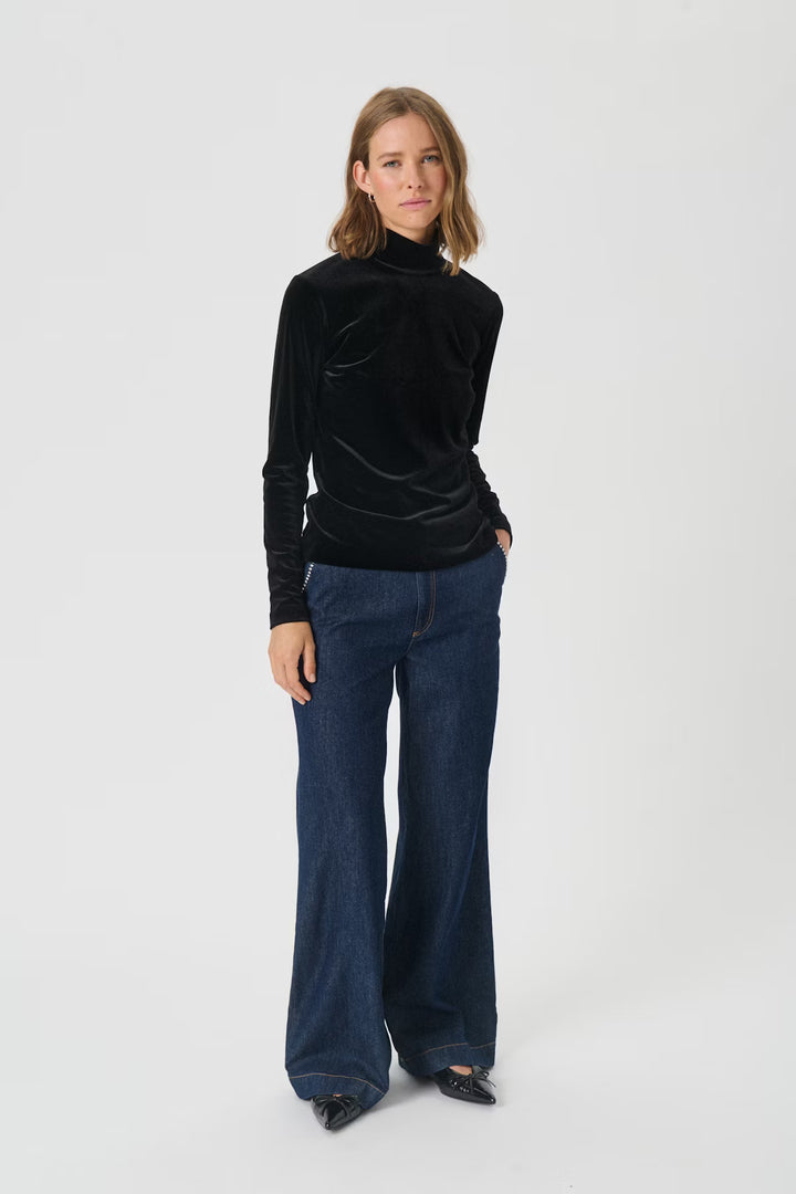 MONE VELVET TURTLENECK PULLOVER - PART TWO