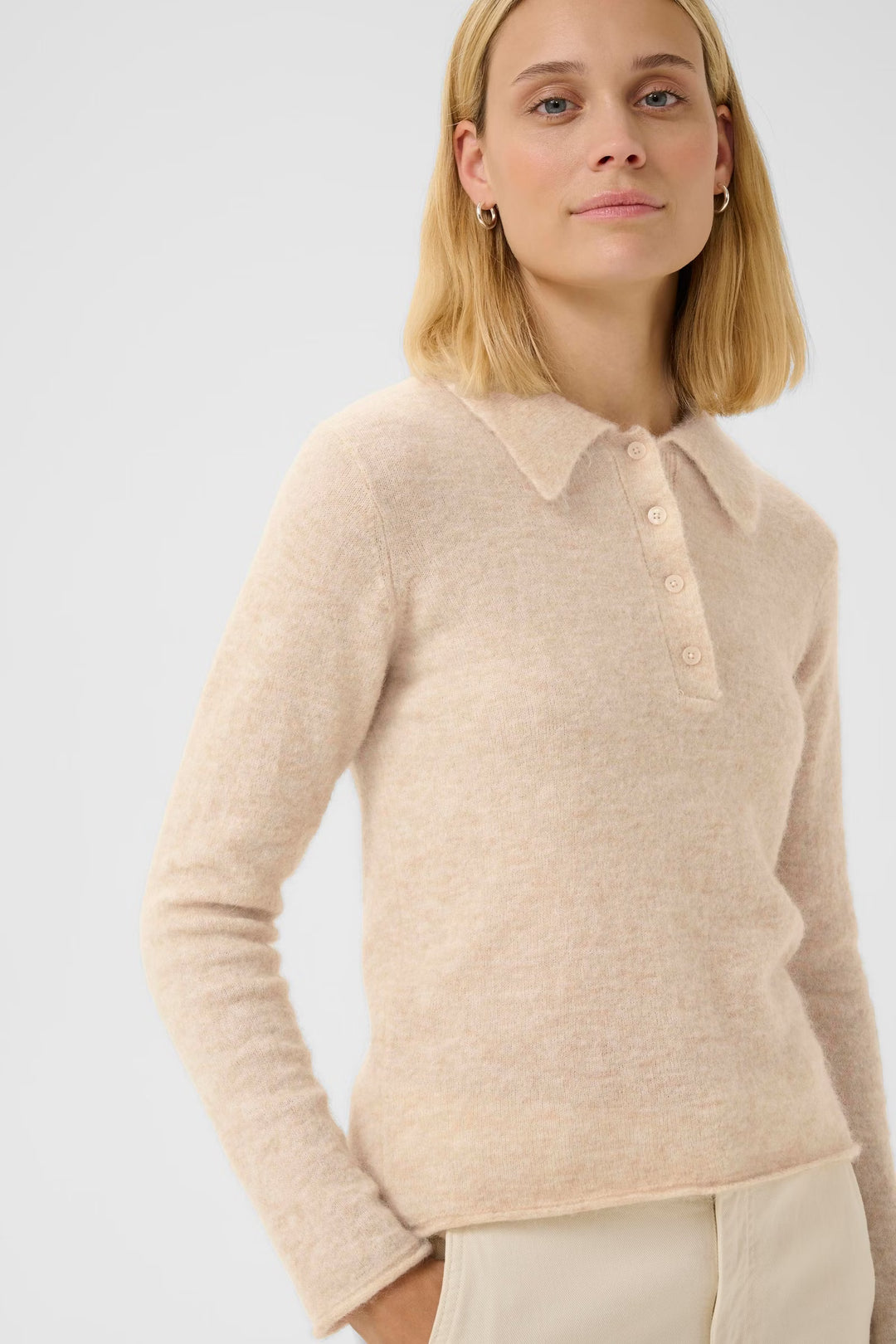 SILYA COLLARED PULLOVER (FRENCK OAK) - PART TWO
