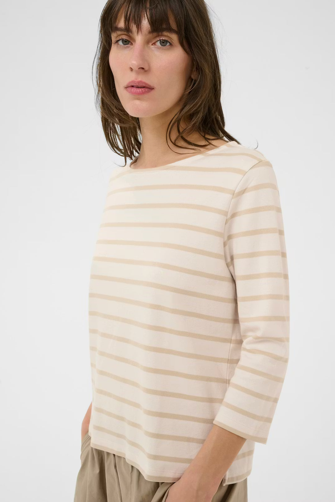 NELA STRIPED SHIRT (FRENCH OAK STRIPE) - PART TWO