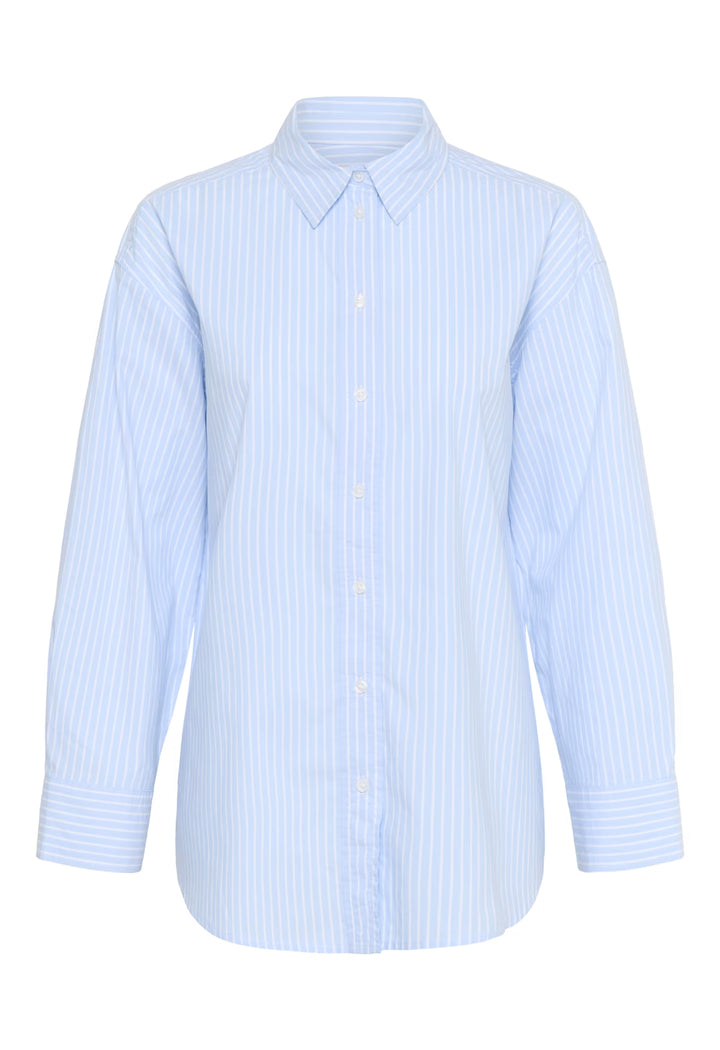 SAVANNA SHIRT (BLUE STRIPE) - PART TWO