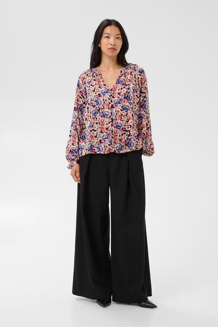 DOAA BLOUSE (MULTI FLOWER PRINT) - PART TWO