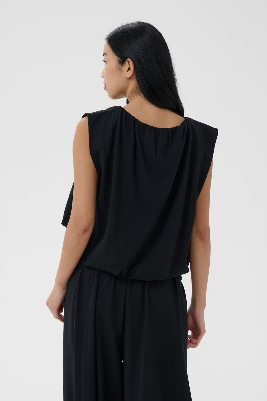 BERTHINE TOP (BLACK) - PART TWO
