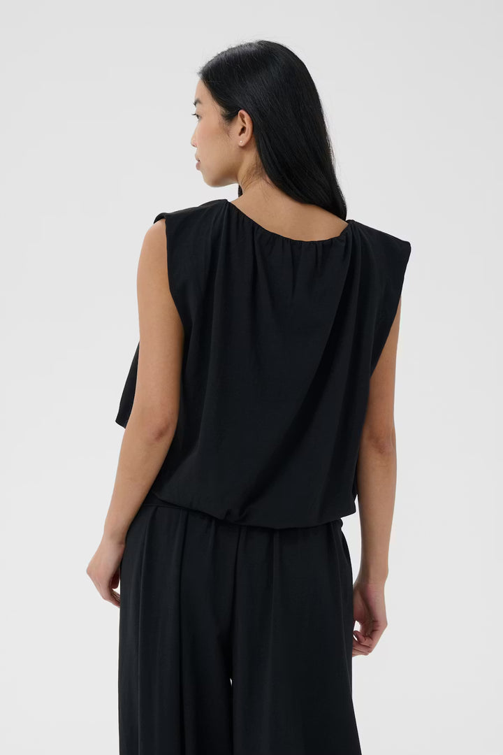 BERTHINE TOP (BLACK) - PART TWO