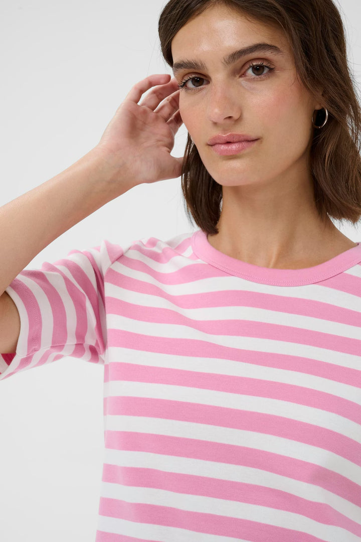 RATANA CLASSIC T-SHIRT (ORCHID SMOKE STRIPE) - PART TWO