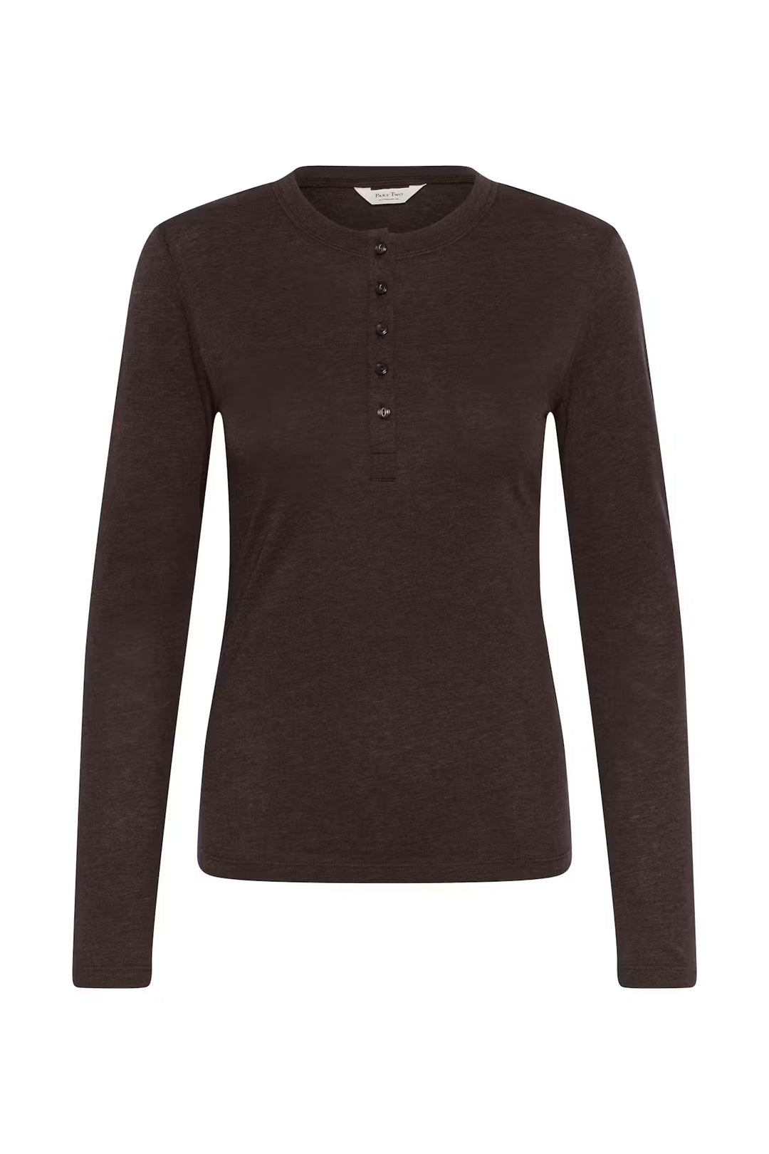 CHATTIA HENLEY TOP (MOLE MELANGE) - PART TWO