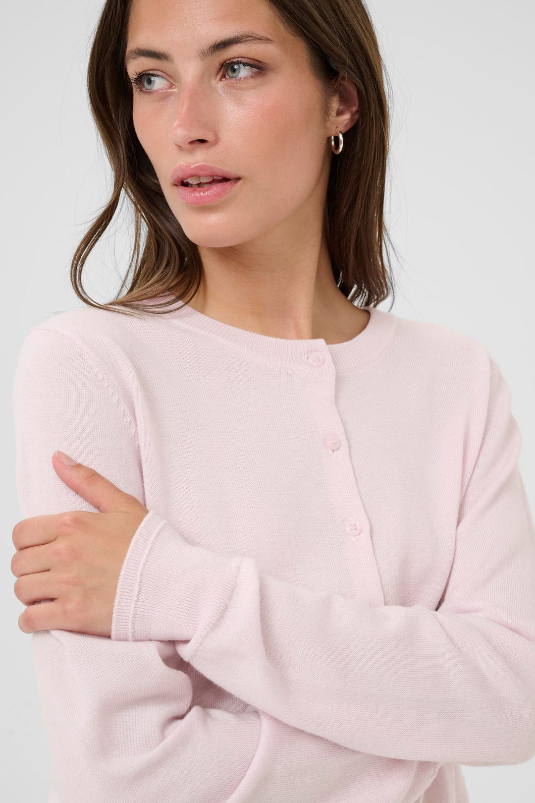 NOELANI CARDIGAN (MAUVE CHALK) - PART TWO