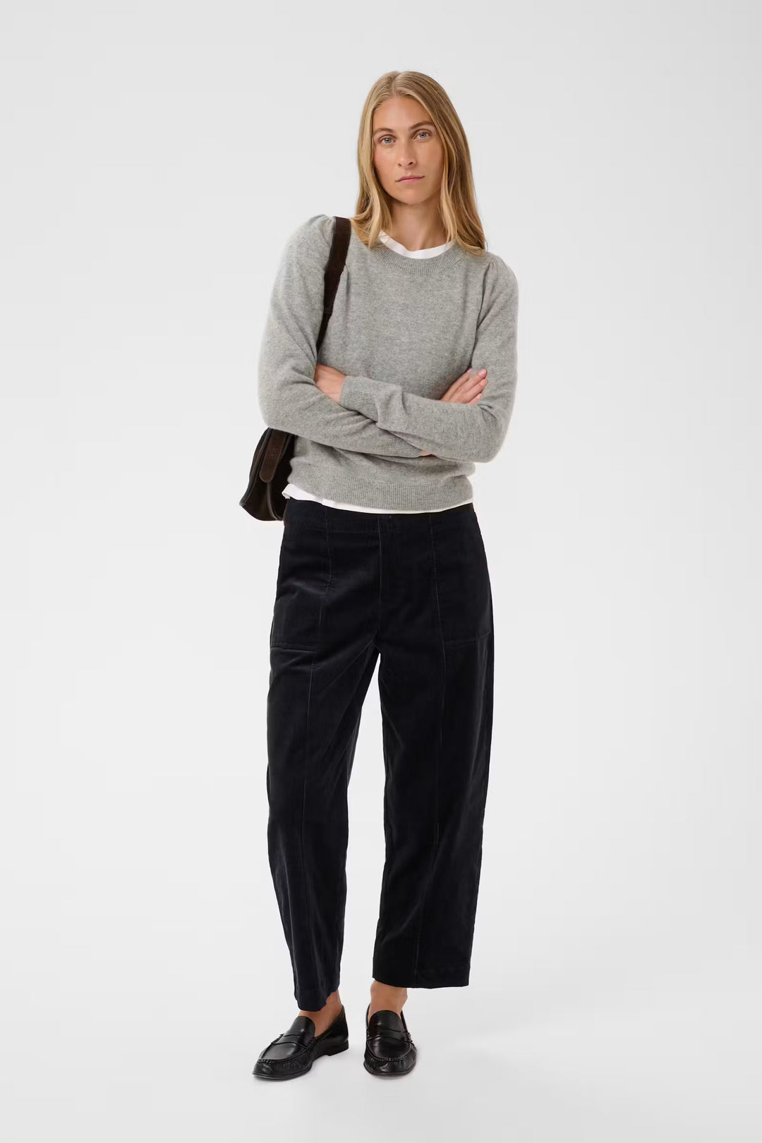 EVINA PULLOVER (STEEPLE GREY MELANGE) - PART TWO