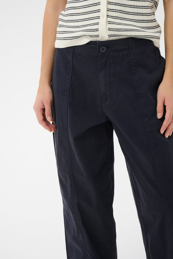THE NETTA PANT (DARK NAVY) - PART TWO