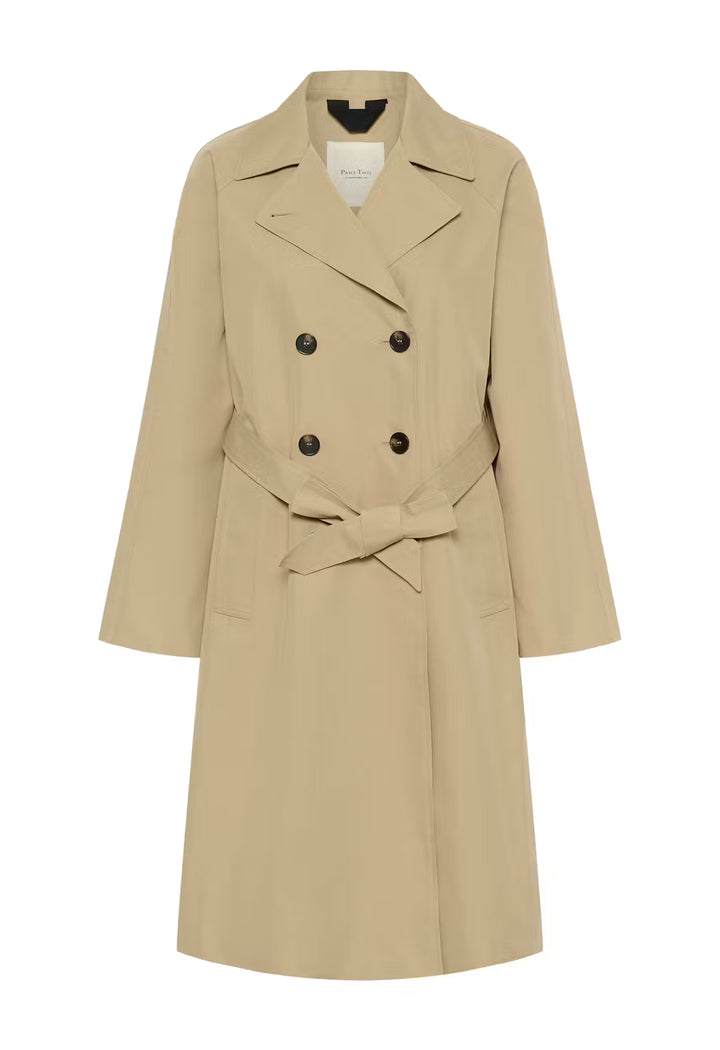 AUBRIE TRENCH COAT (TRAVERTINE) - PART TWO