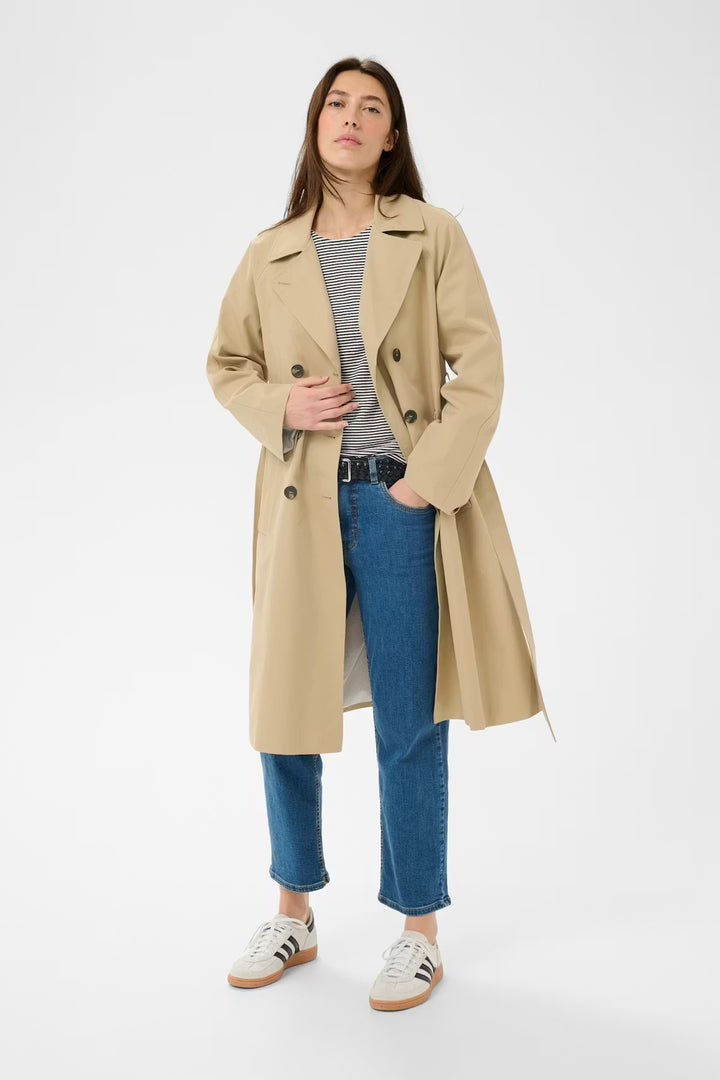 AUBRIE TRENCH COAT (TRAVERTINE) - PART TWO