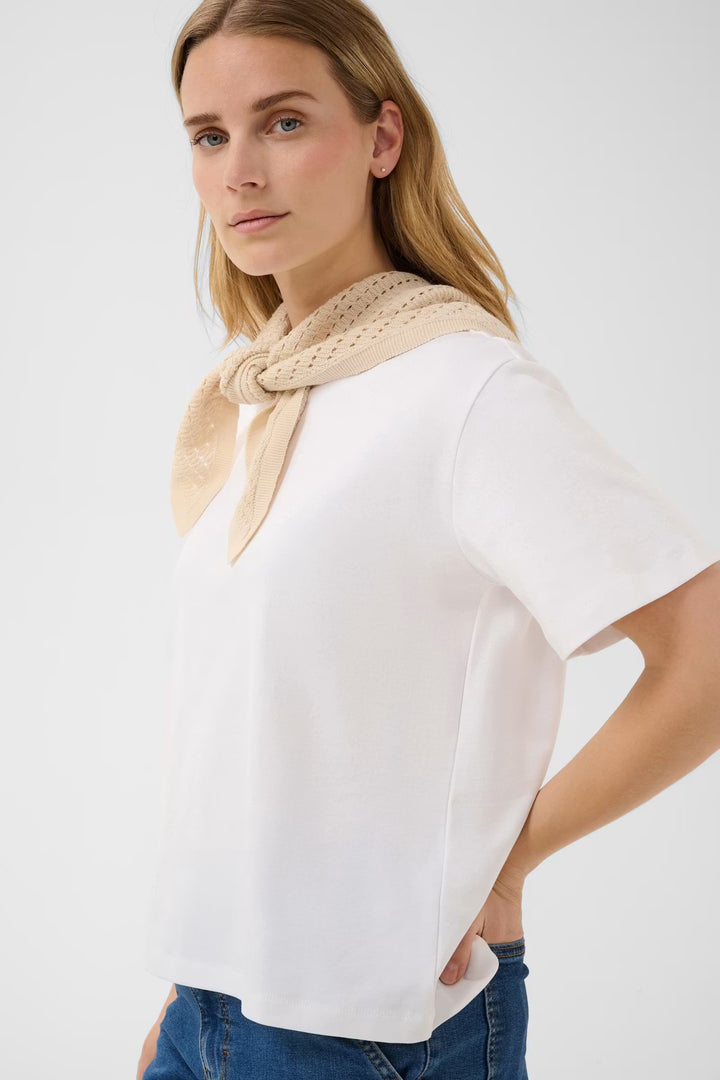 ANNE T-SHIRT (BRIGHT WHITE) - PART TWO