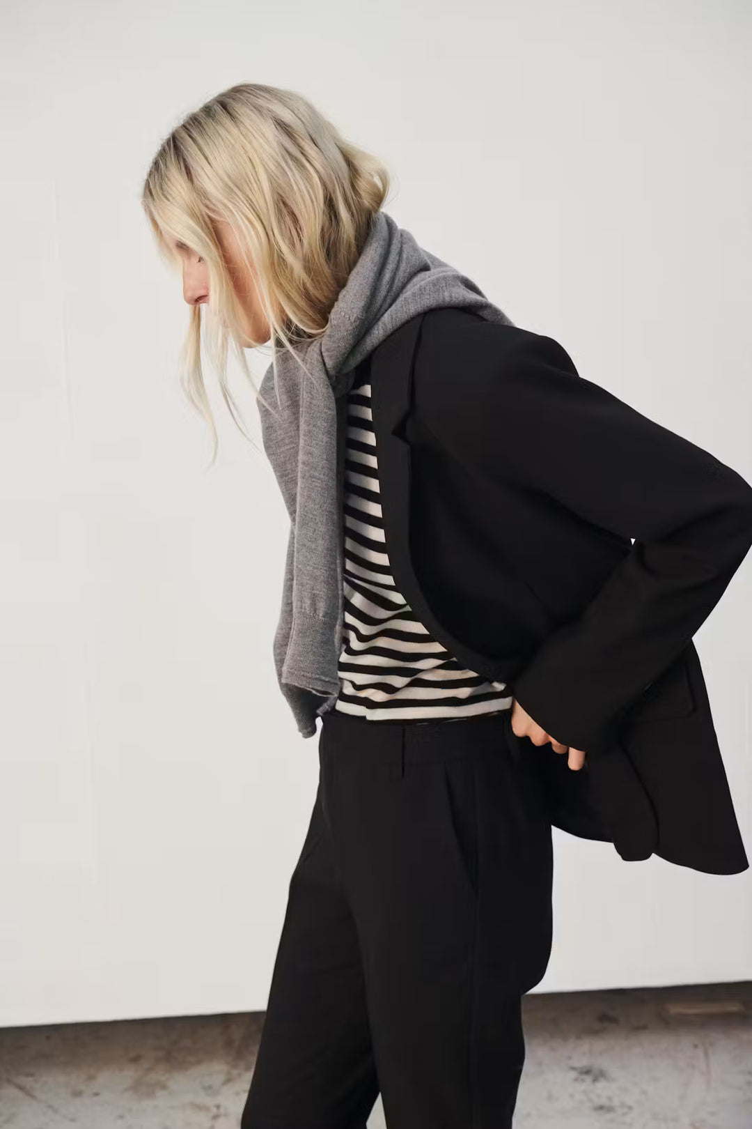 NARA CLASSIC BLAZER (BLACK) - PART TWO