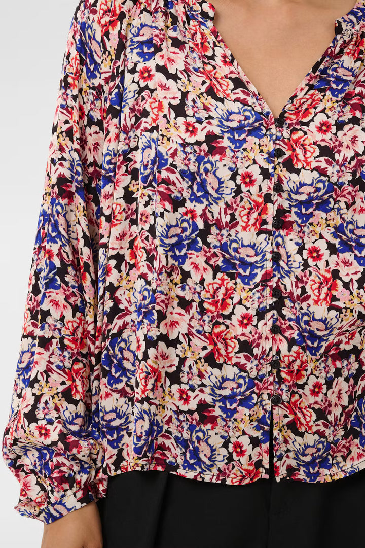 DOAA BLOUSE (MULTI FLOWER PRINT) - PART TWO