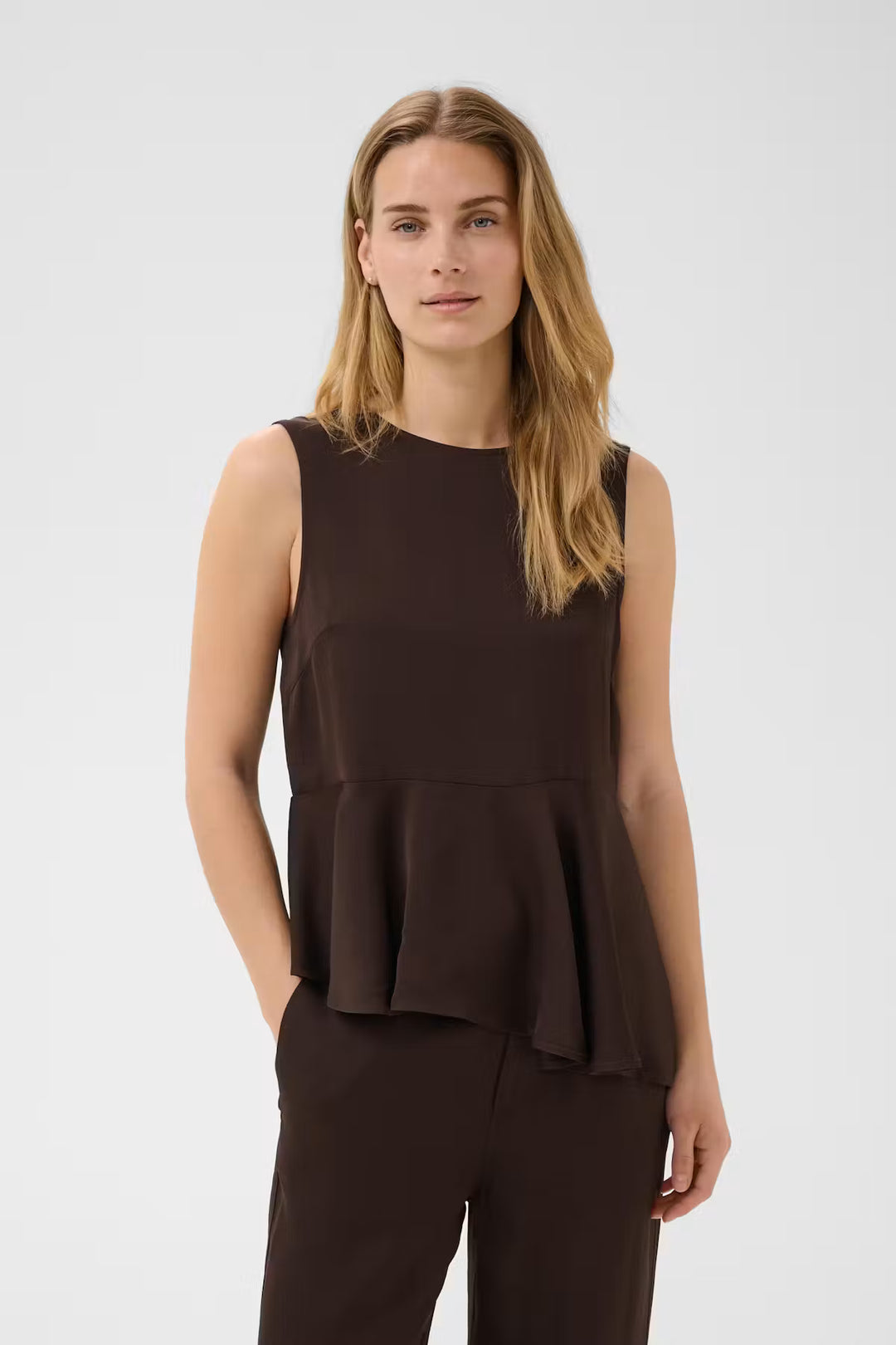 CAMDEN PEPLUM TOP (MOLE) - PART TWO