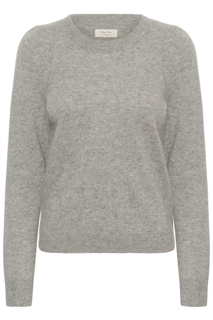 EVINA PULLOVER (STEEPLE GREY MELANGE) - PART TWO
