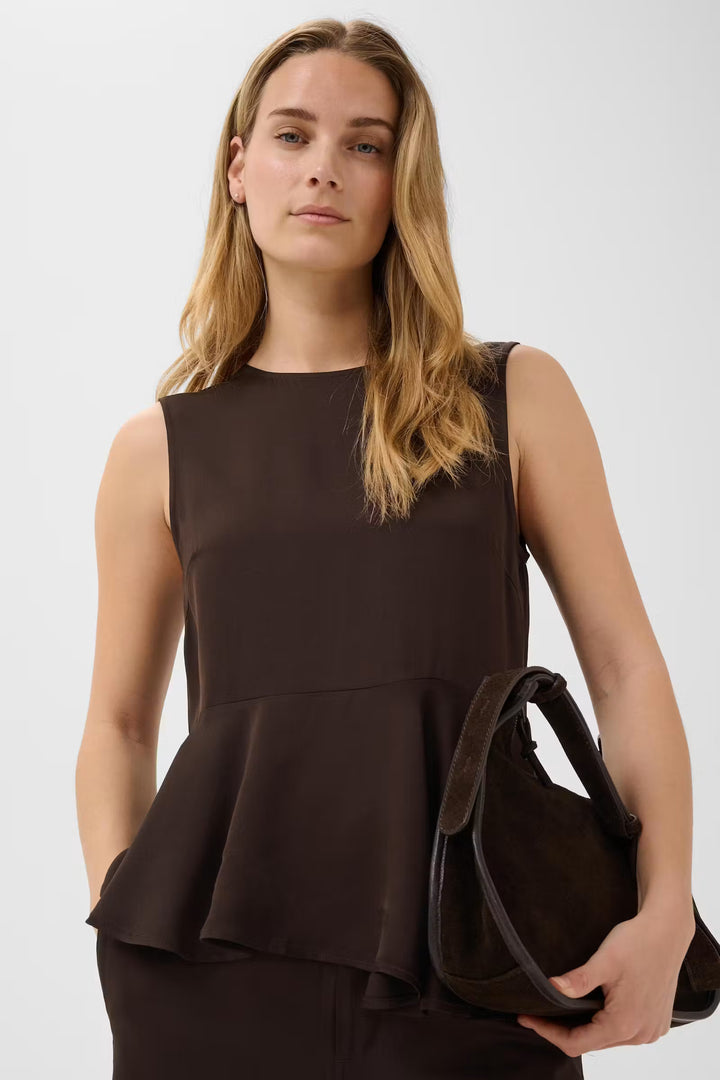 CAMDEN PEPLUM TOP (MOLE) - PART TWO