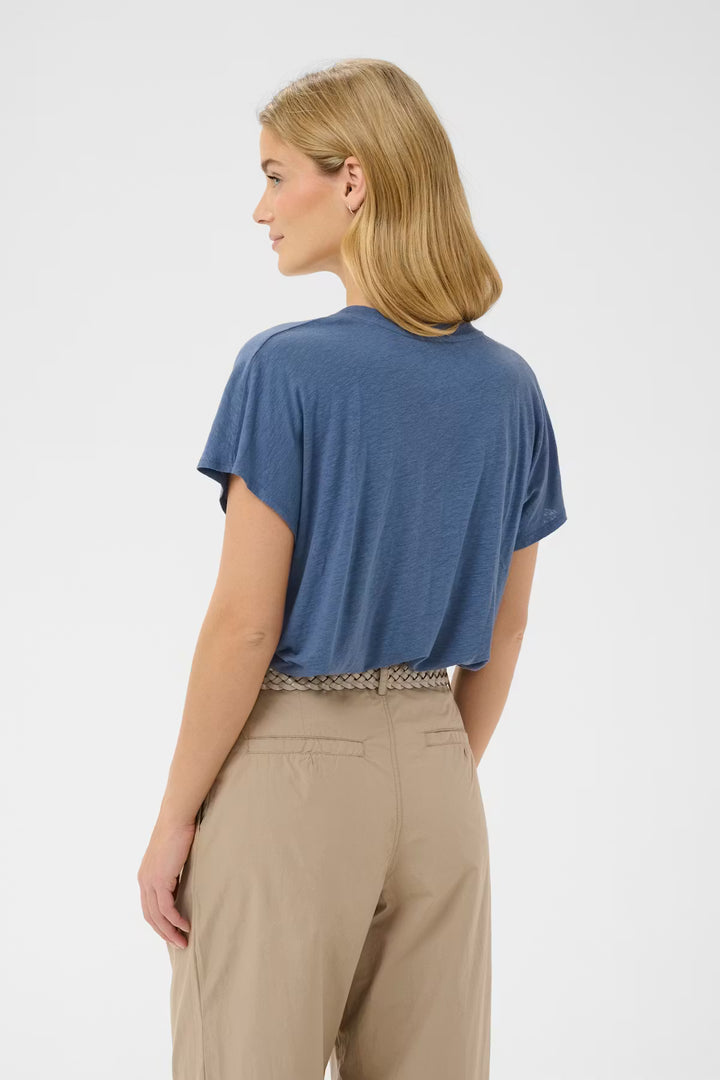 AXELINES T-SHIRT (BLUE INDIGO) - PART TWO