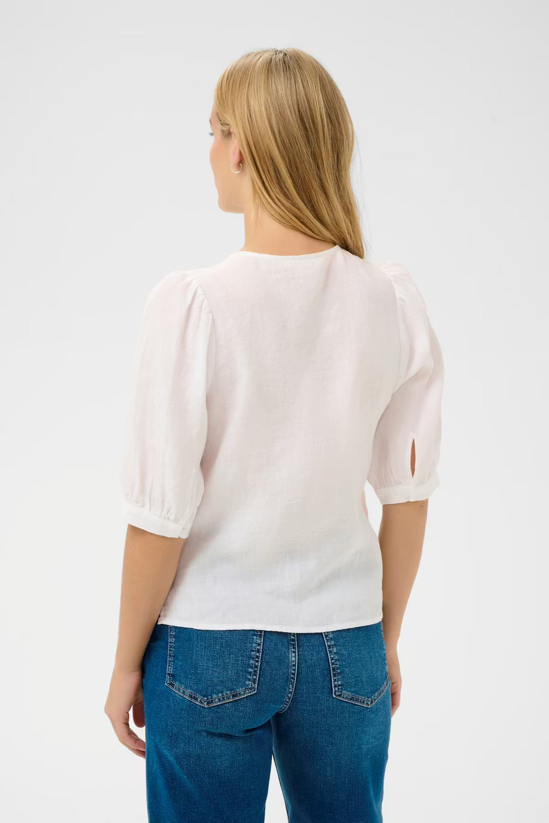 AZRA LINEN SHIRT (BRIGHT WHITE) - PART TWO