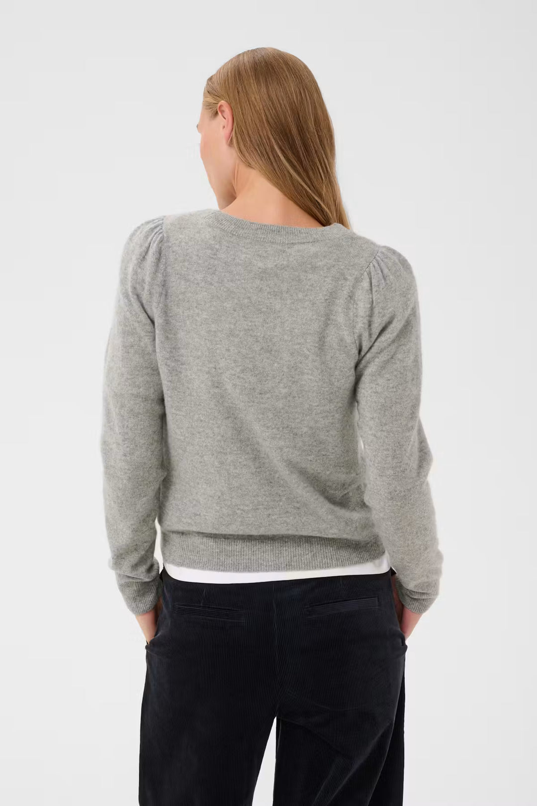 EVINA PULLOVER (STEEPLE GREY MELANGE) - PART TWO