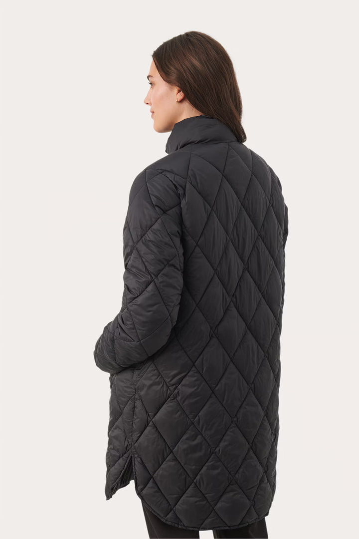 OLILAS QUILTED COAT (BLACK) - PART TWO