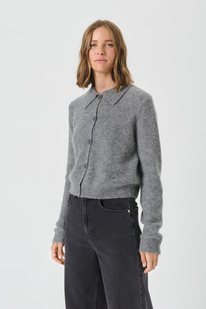 ULRICA KNIT CARDIGAN WITH COLLAR - PART TWO