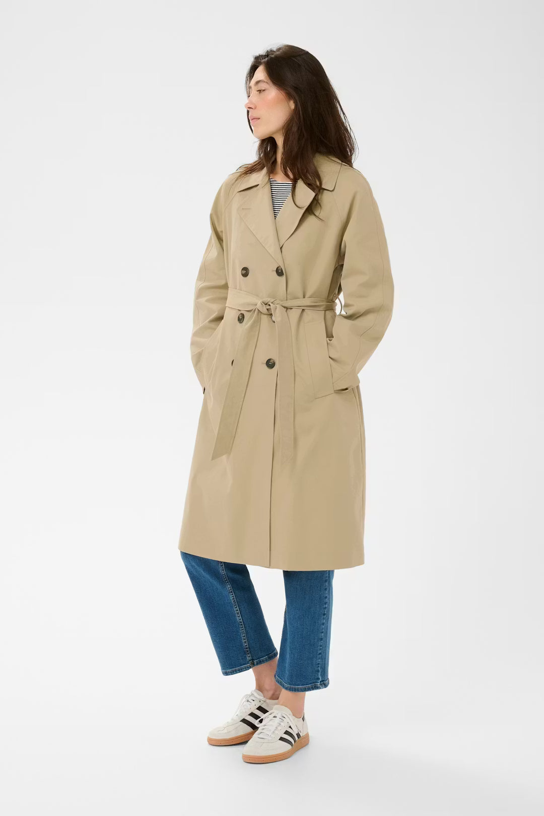 AUBRIE TRENCH COAT (TRAVERTINE) - PART TWO