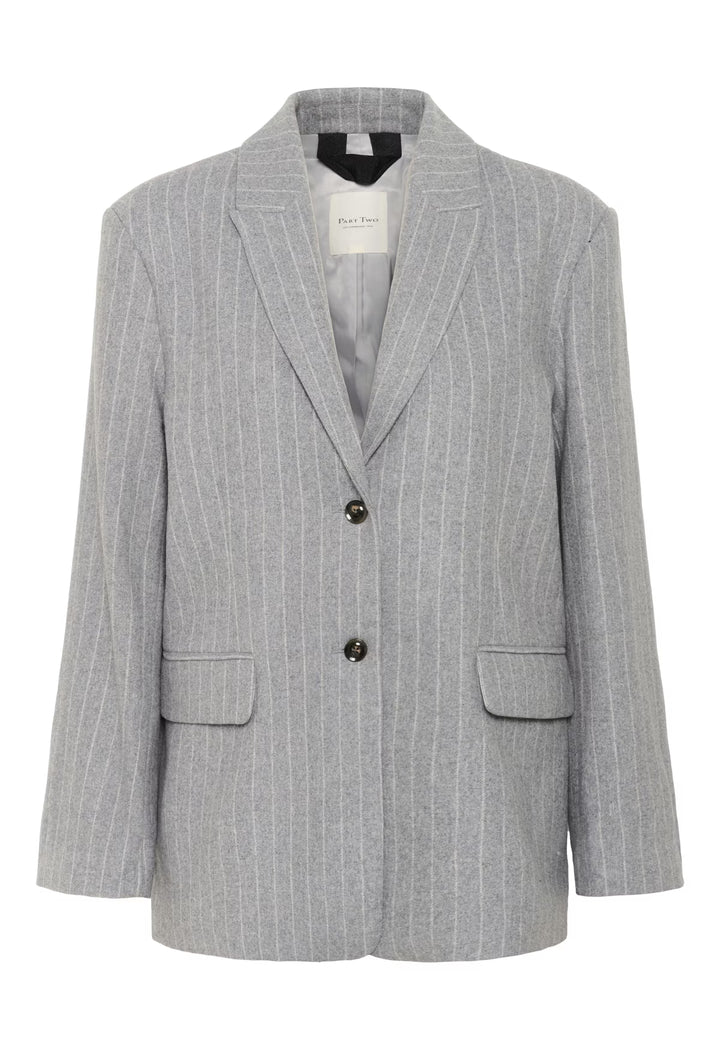 SOMAYA PINSTRIPE BLAZER - PART TWO