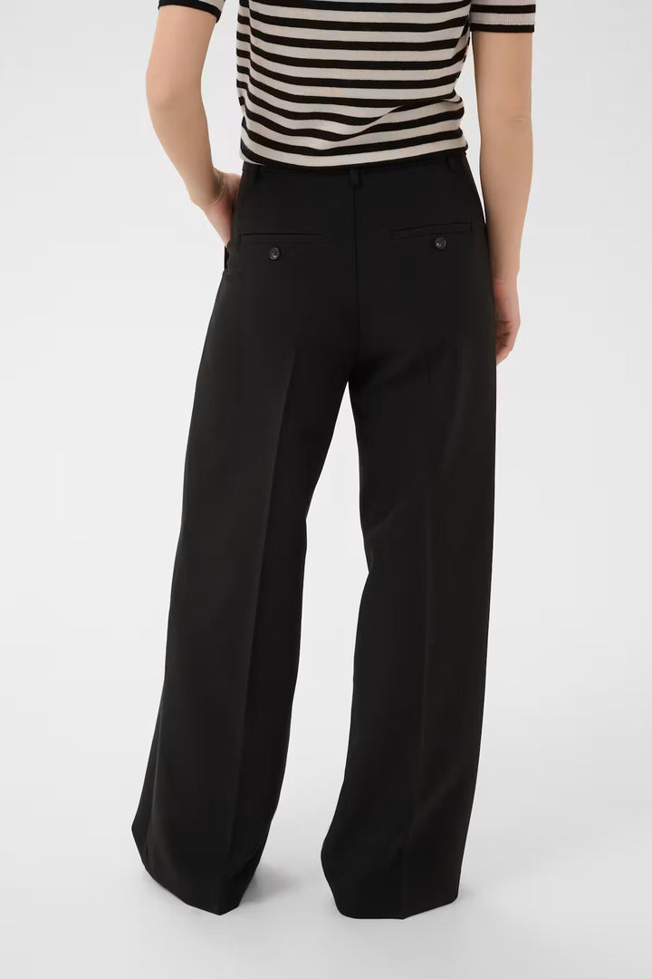 NINNESA WIDE LEG PANTS (BLACK) - PART TWO