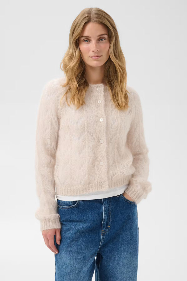 DINAH CARDIGAN (WHITECAP GRAY) - PART TWO