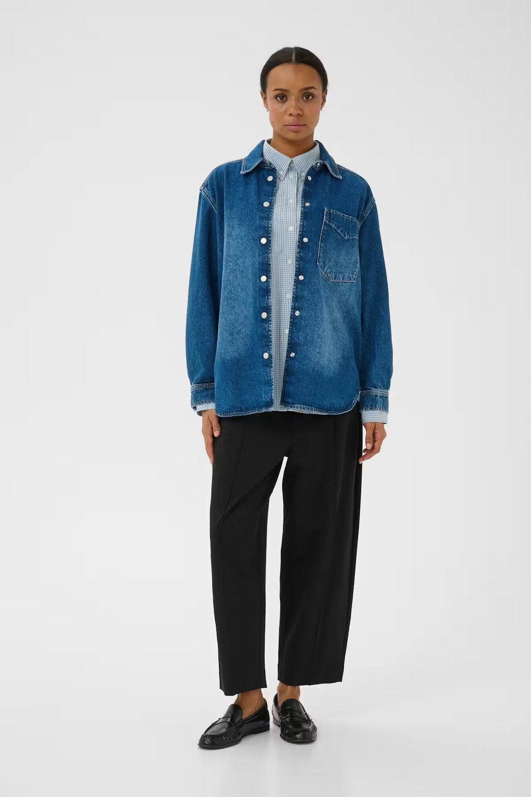 COLISA BARREL PANTS (BLACK) - PART TWO