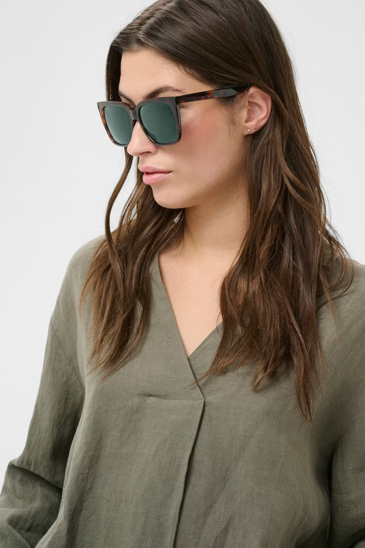 AGNESE SUNGLASSES (TORTOISE SHELL) - PART TWO