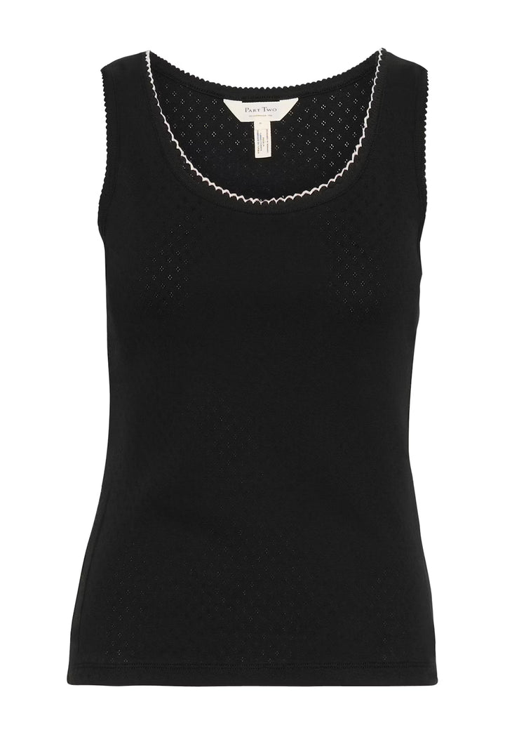 JULIANNES TANK TOP (BLACK) - PART TWO