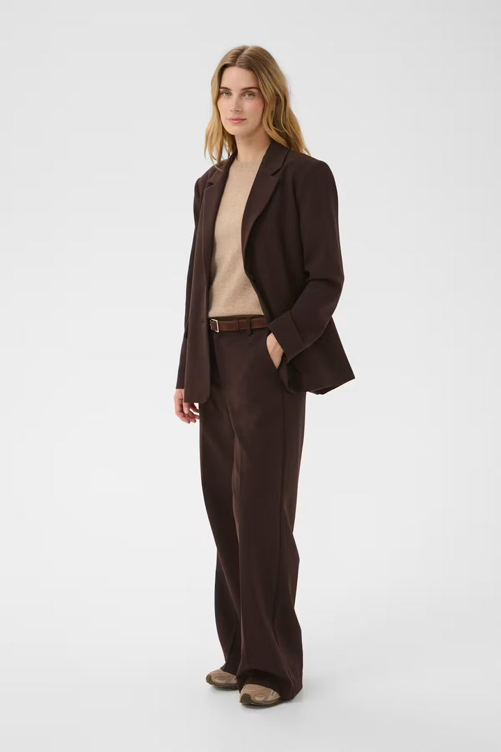 NINNESA WIDE LEG PANT (MOLE) - PART TWO