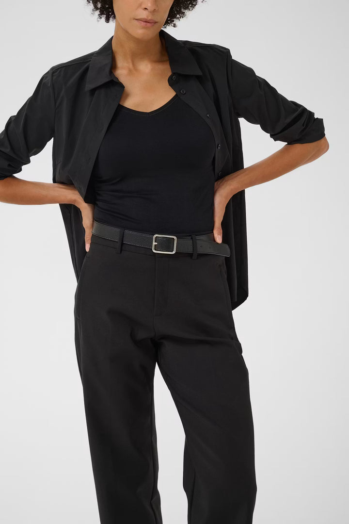 NEYANA STRAIGHT LEG PANT (BLACK) - PART TWO