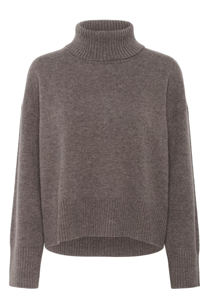 CORINA WOOL TURTLENECK (FALCON MELANGE) - PART TWO