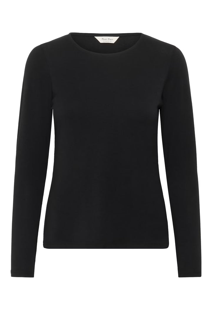 NEMAJAS LONG SLEEVE T-SHIRT (BLACK) - PART TWO