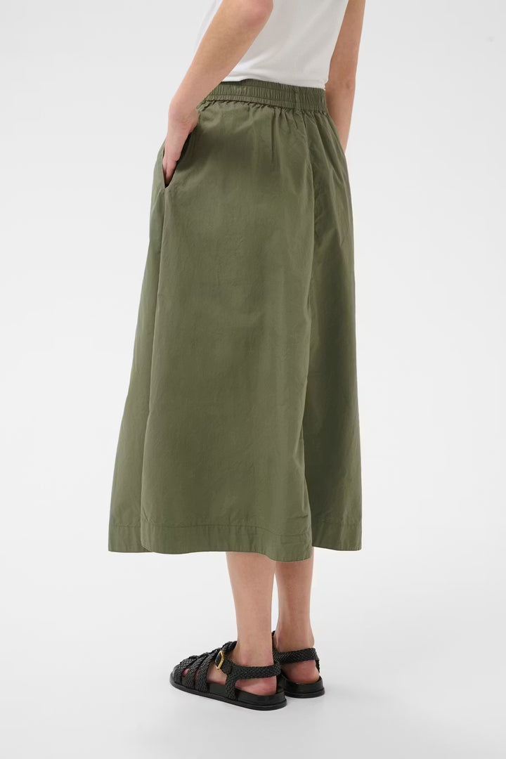 ASMINA SKIRT (SMOKEY OLIVE) - PART TWO