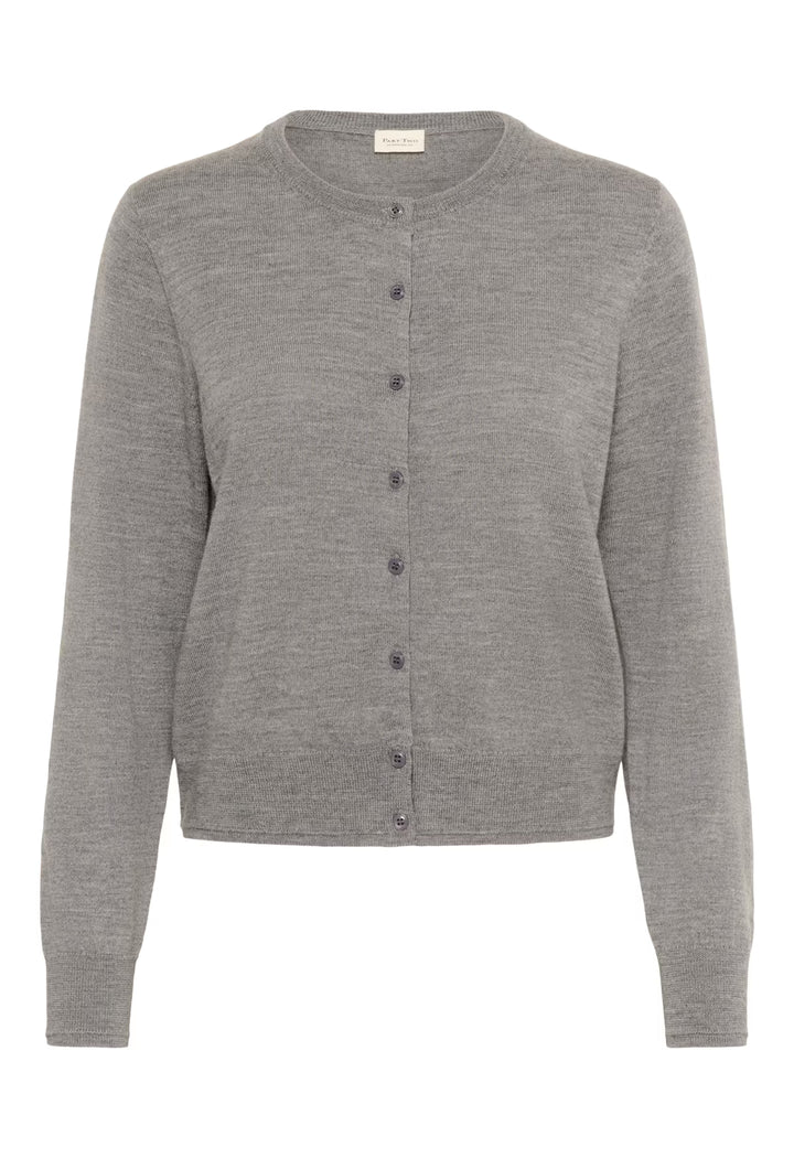 NOELANI CARDIGAN (MEDIUM GREY) - PART TWO