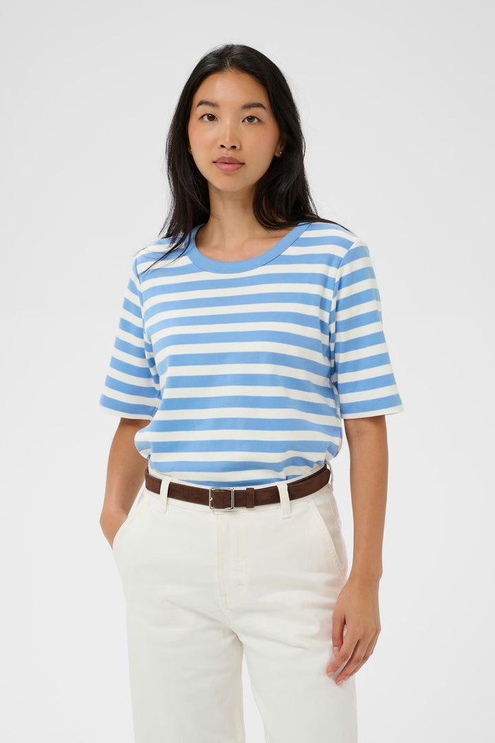 RATANA CLASSIC T-SHIRT (HYDRANGEA STRIPE) - PART TWO