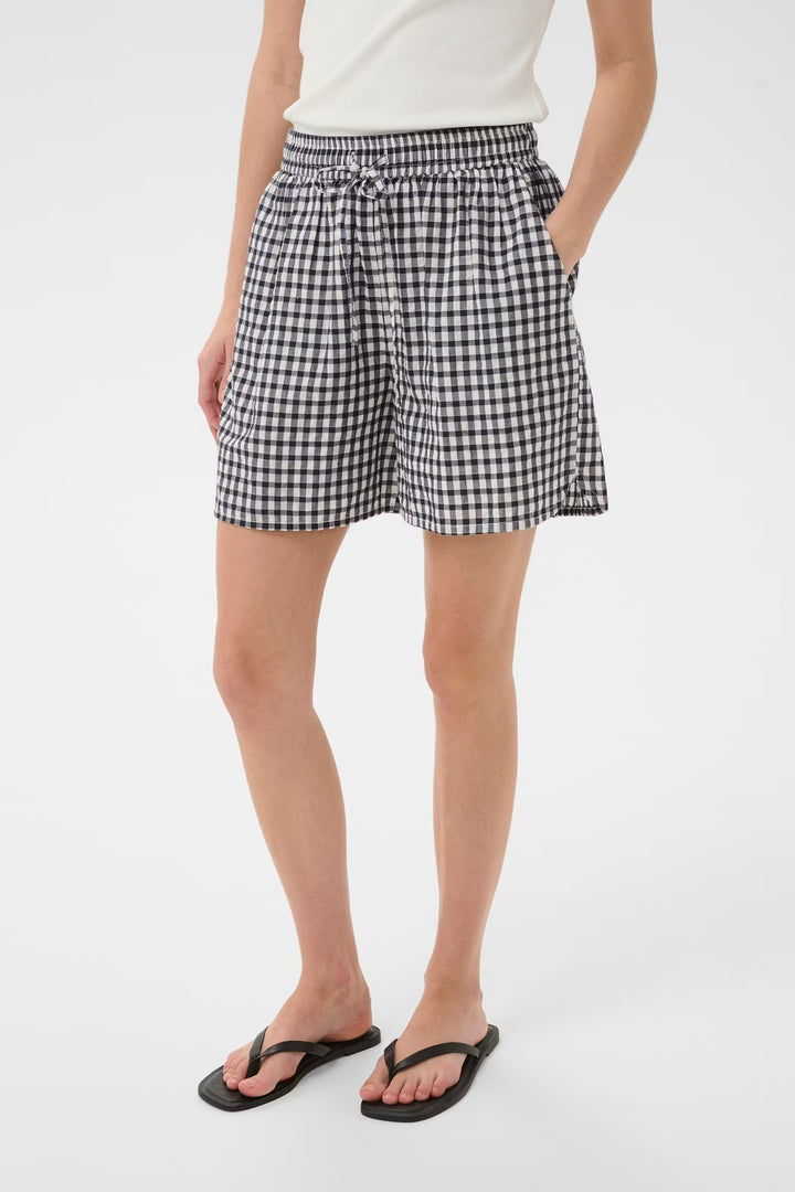 BIGI GINGHAM SHORTS (BLUE CHECK) - PART TWO