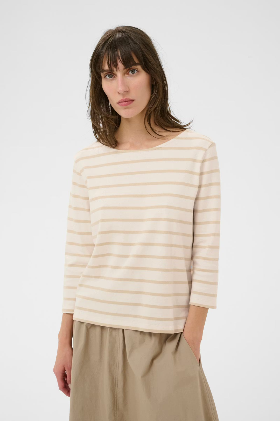 NELA STRIPED SHIRT (FRENCH OAK STRIPE) - PART TWO