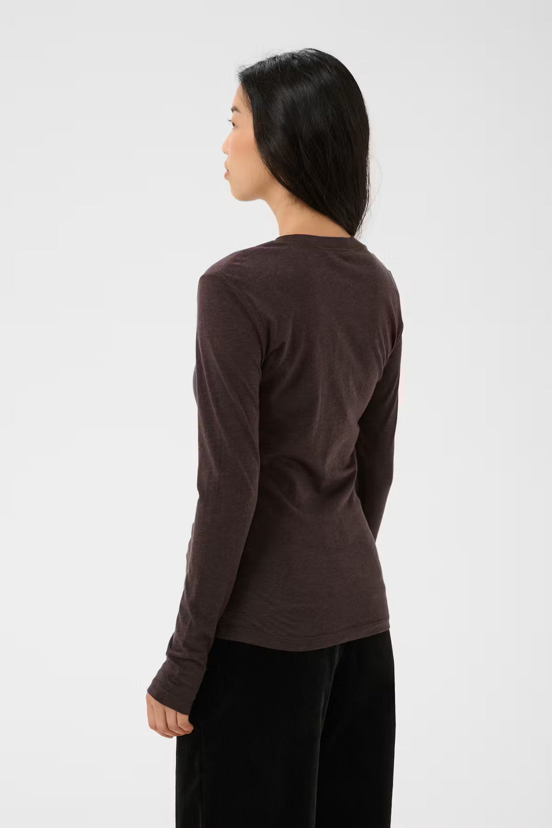 CHATTIA HENLEY TOP (MOLE MELANGE) - PART TWO