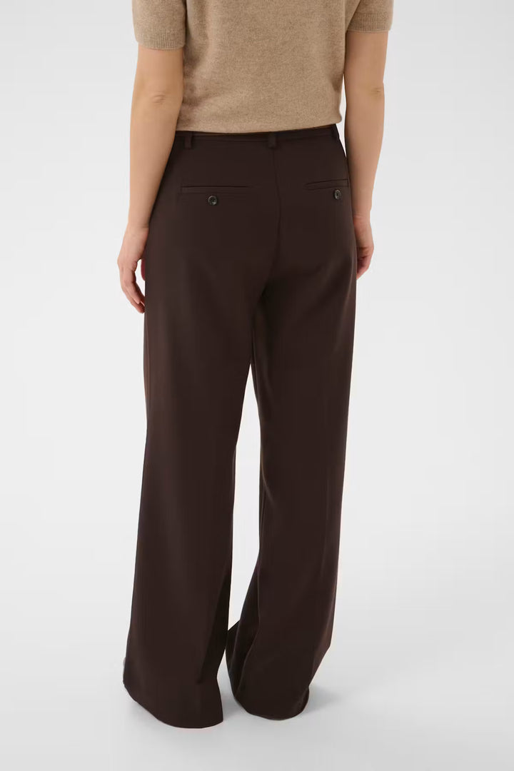 NINNESA WIDE LEG PANT (MOLE) - PART TWO