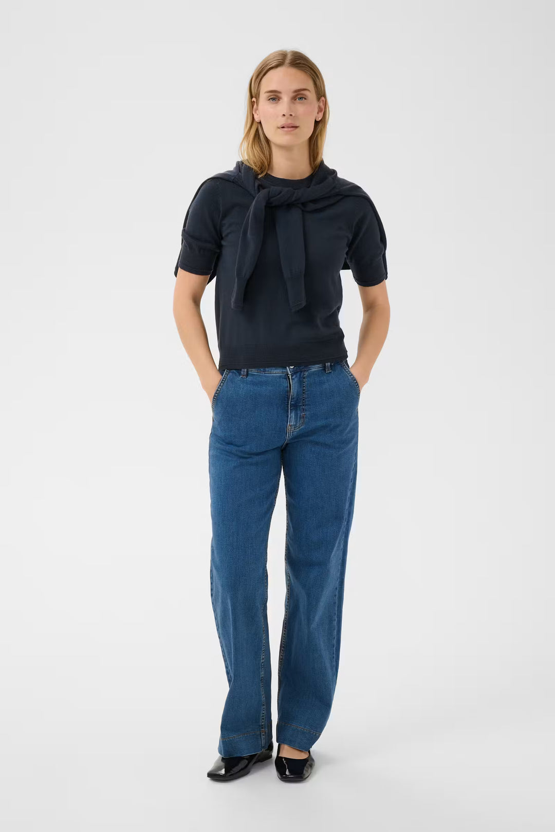 NATANYA PULLOVER (DARK NAVY) - PART TWO