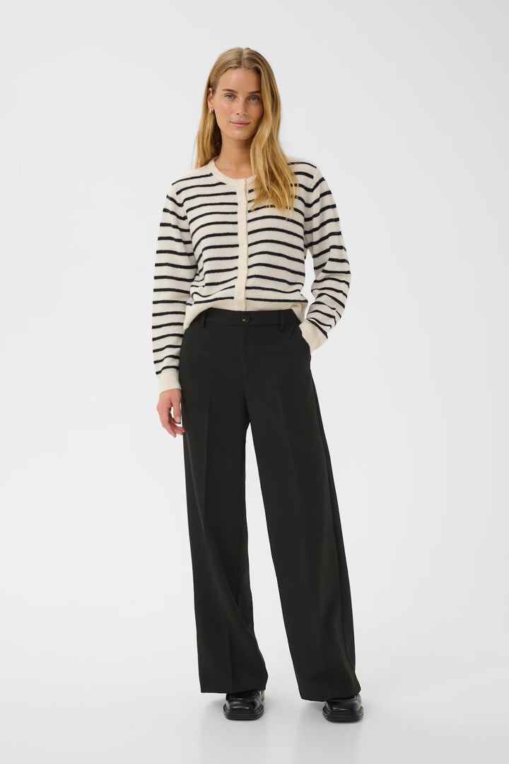 NOELANI CARDIGAN (NATURAL STRIPE) - PART TWO