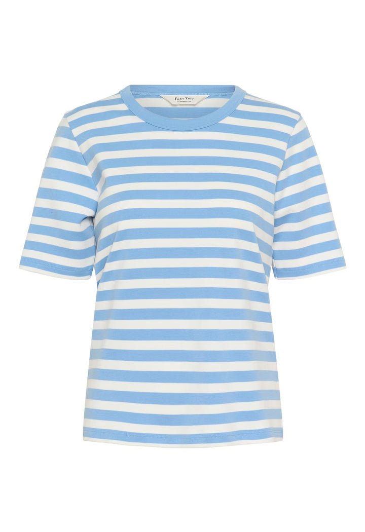 RATANA CLASSIC T-SHIRT (HYDRANGEA STRIPE) - PART TWO