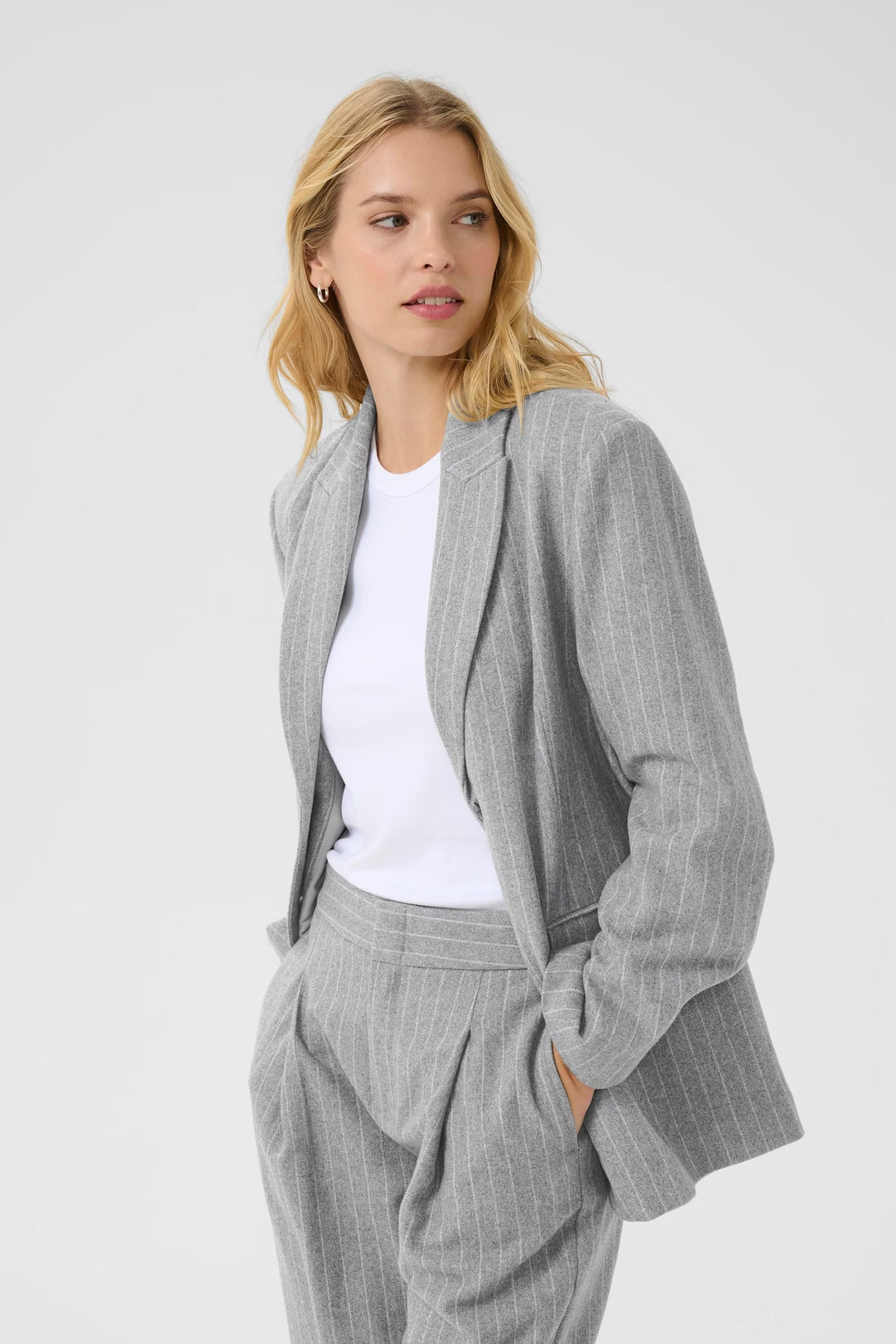 SOMAYA PINSTRIPE BLAZER - PART TWO