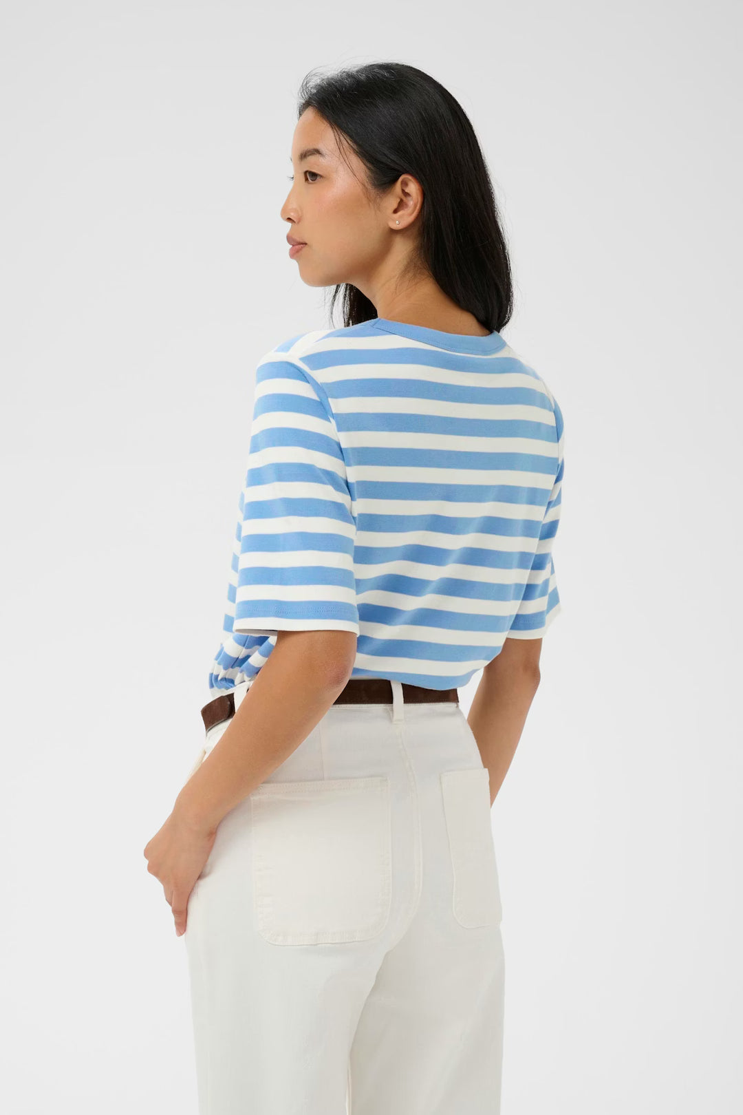RATANA CLASSIC T-SHIRT (HYDRANGEA STRIPE) - PART TWO