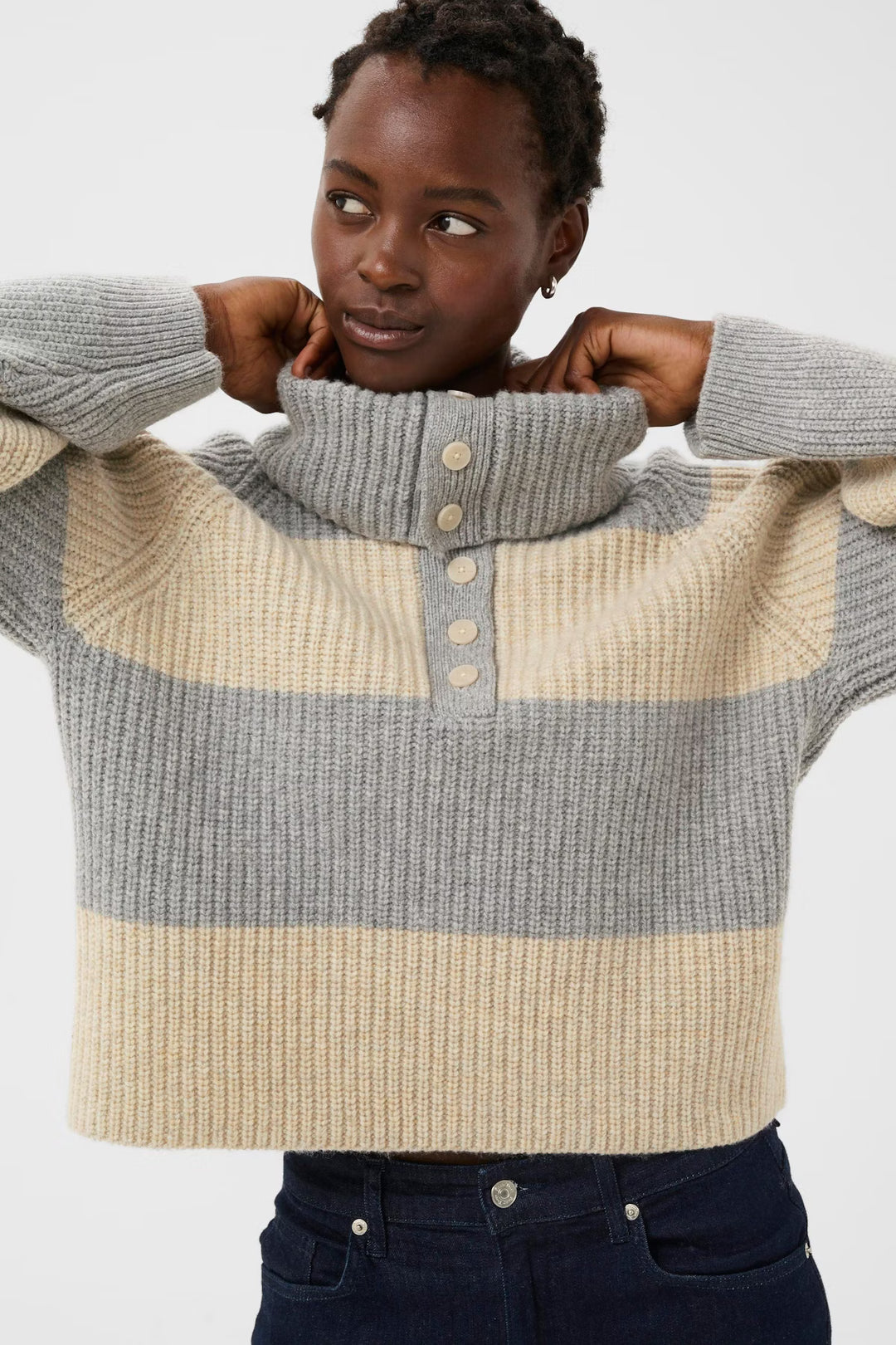 SIMRA STRIPED PULLOVER - PART TWO